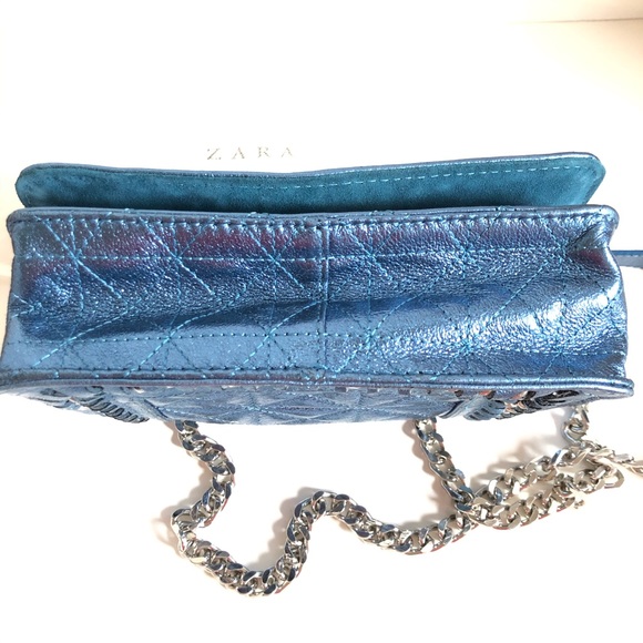 Zara Bags Zara Quilted Leather Chain Bag Poshmark